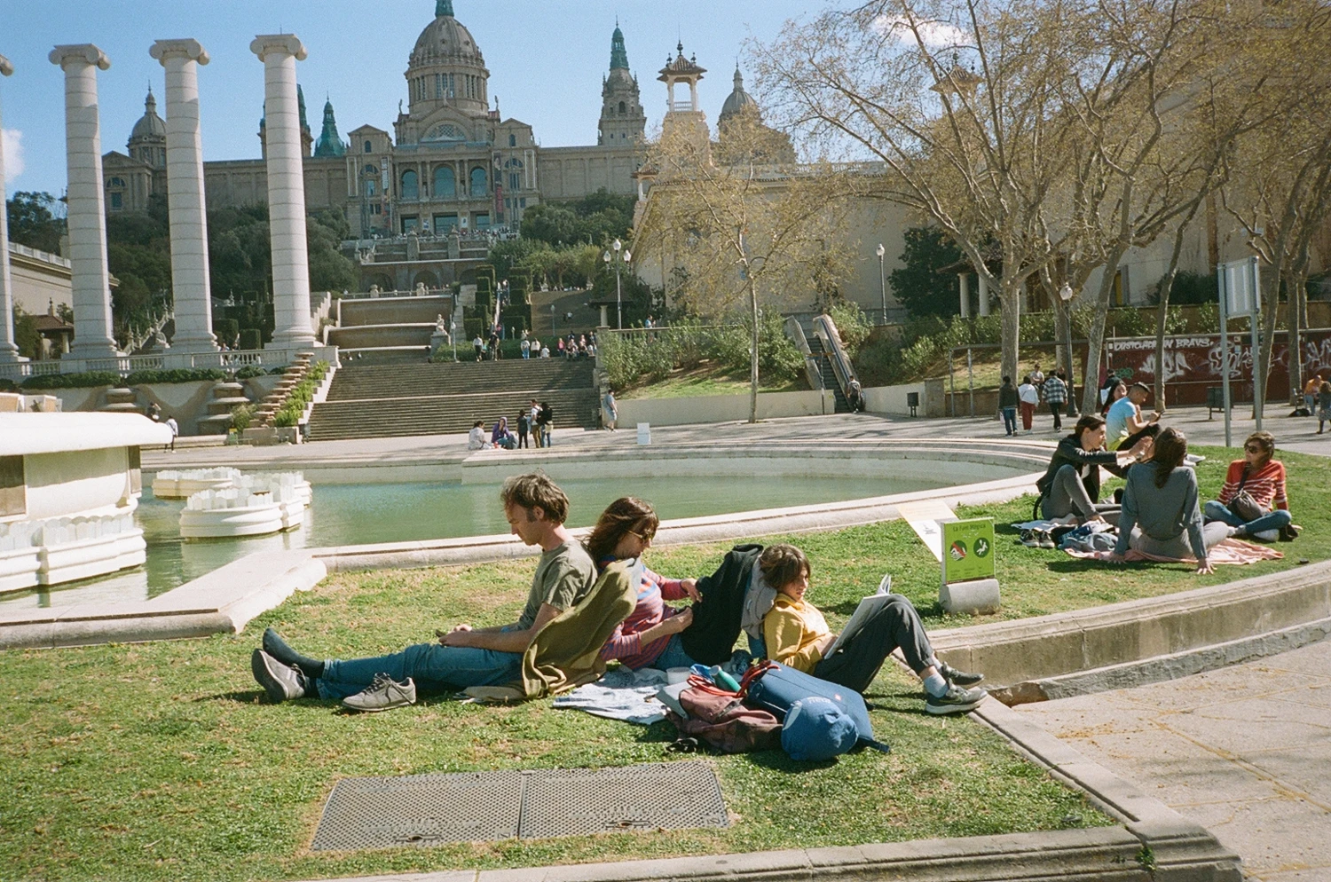 Barcelona Afternoon shot on Kodak Portra 400 with a Fuji Tele Cardia 160, by AL