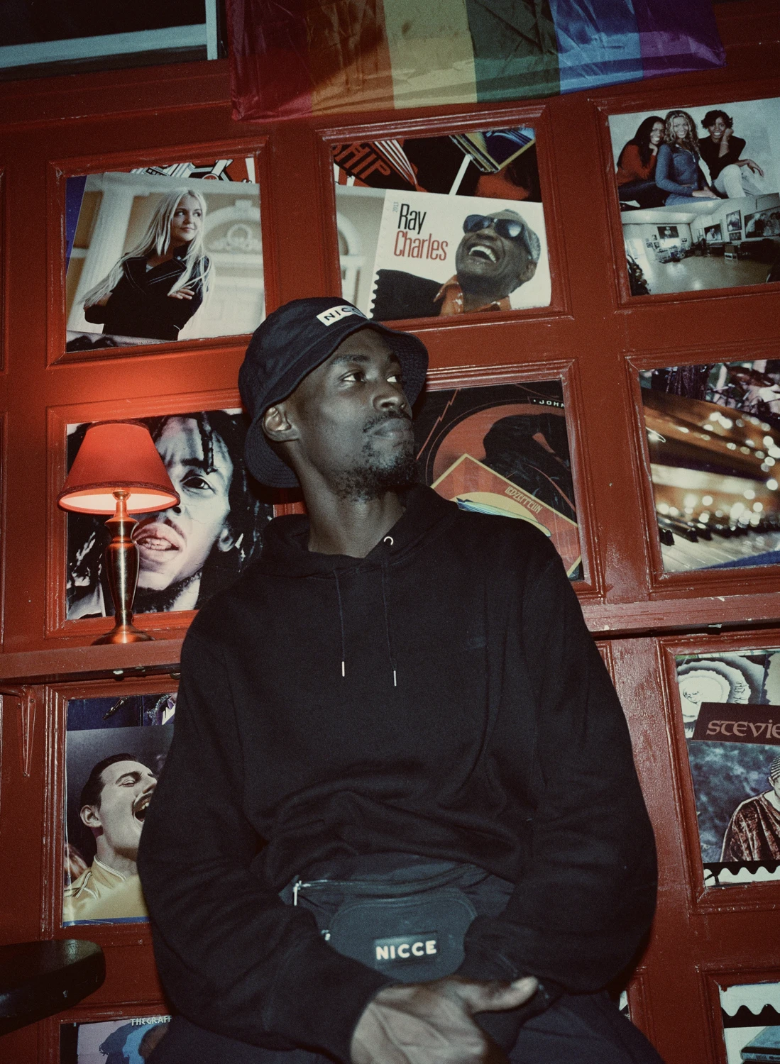 Stranger on the road I shot on Cinestill 800T with a Fuji GA645W, by Dan. Arsénio