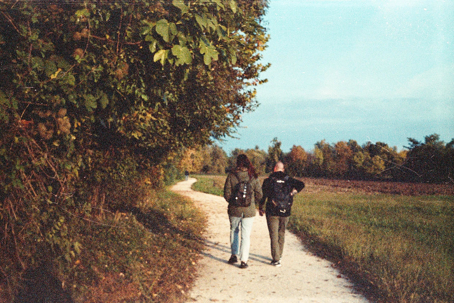 Walk with me shot on Kodak Farbwelt 200 with a Smena 8M, by Andrea