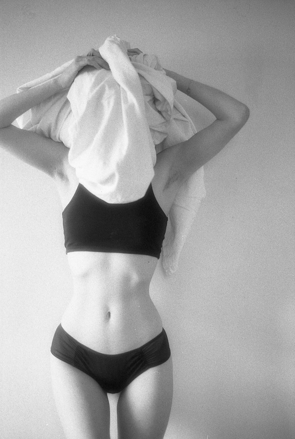 Wake up alone shot on Film Washi Film Washi F with a Minolta, by Sanja Lesniowska