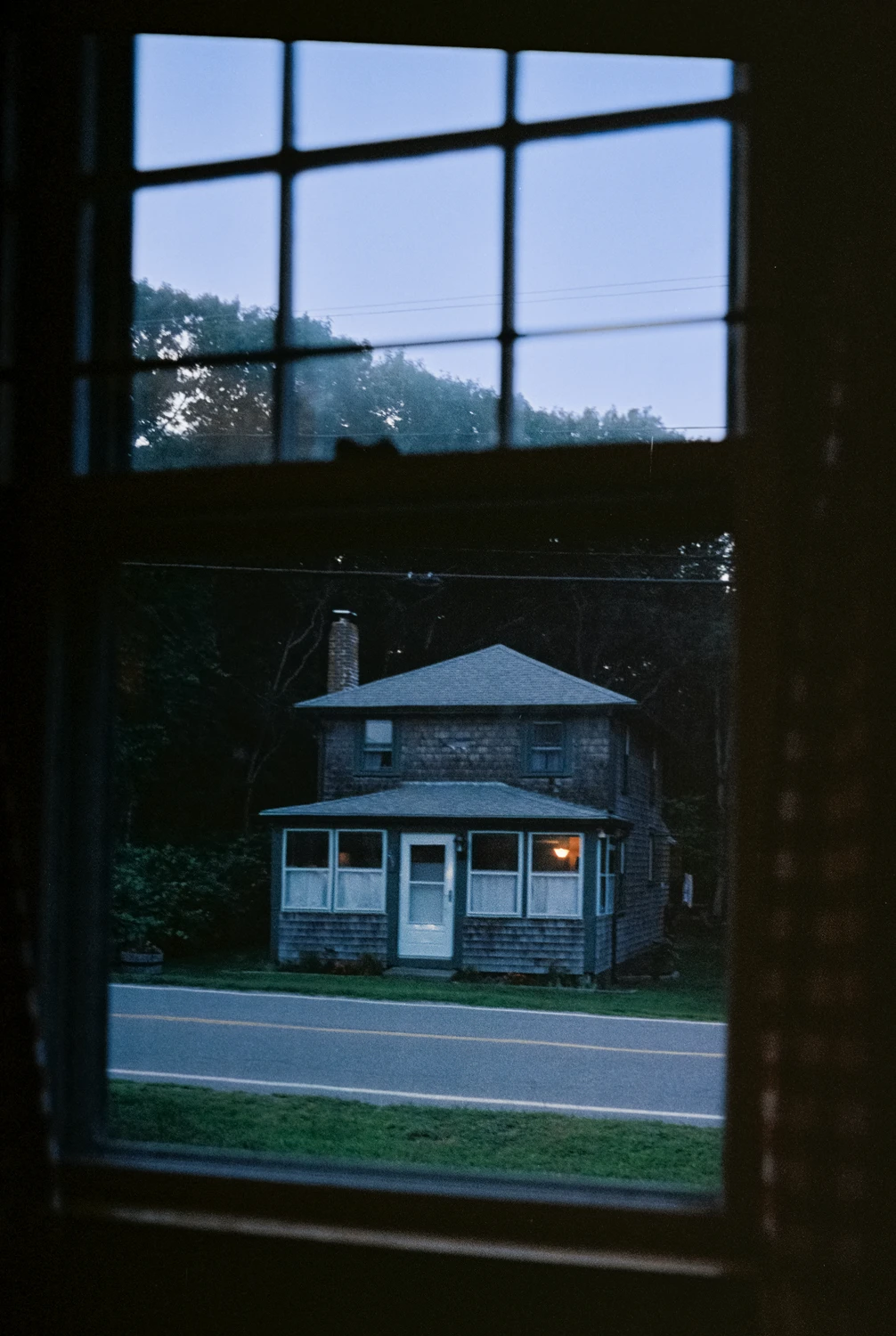 across the way shot on Kodak UltraMax 400 with a Leica R6.2, by Zach Nicholson