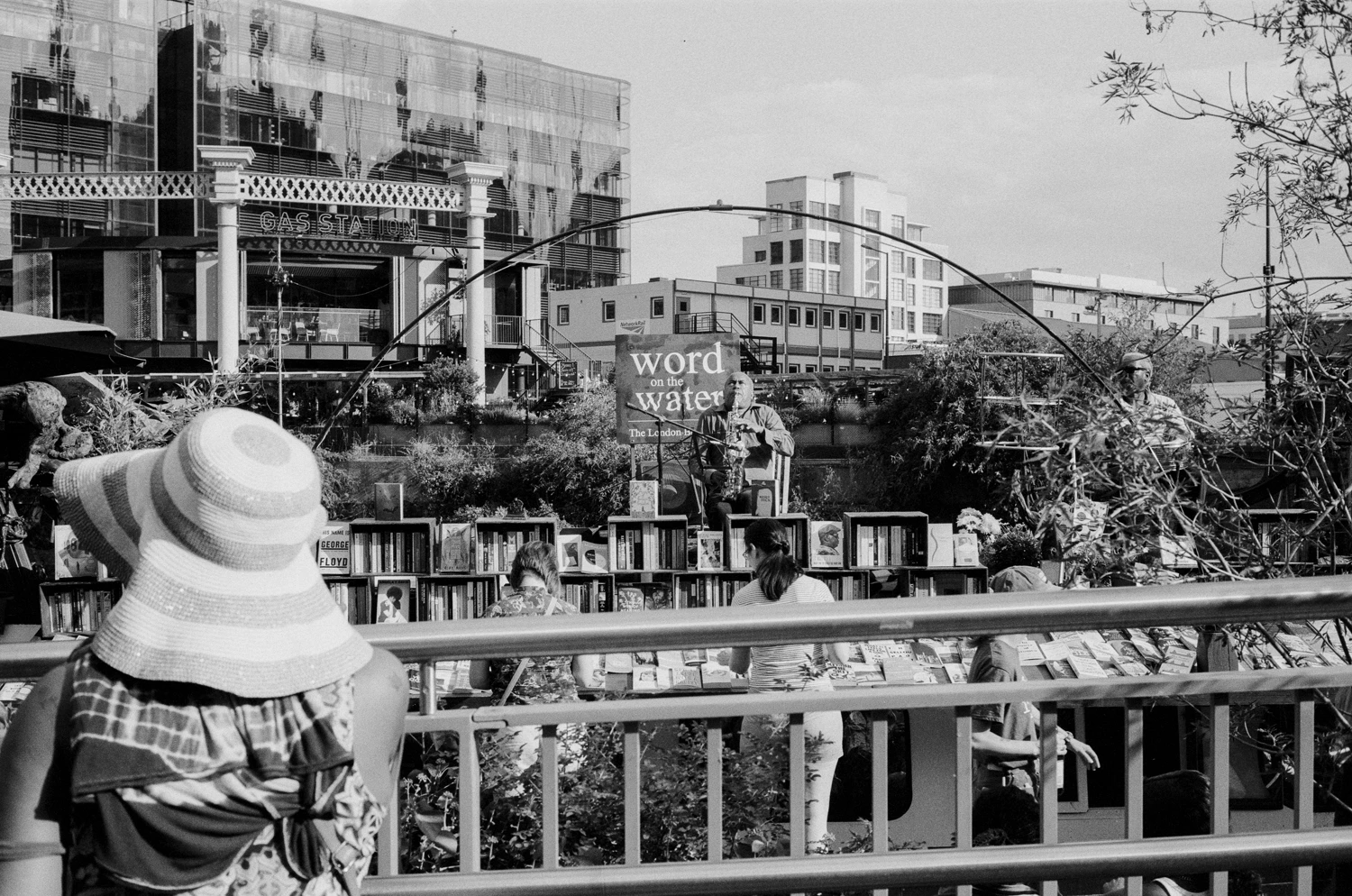 Word On The Water shot on Street Candy Film MTN 100 with a Minolta CLE, developed at Rapid Eye, by Mark Luke Grant