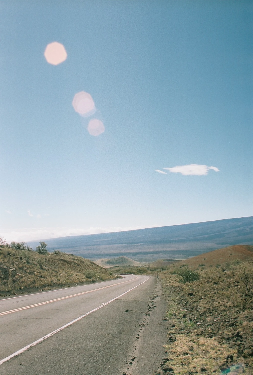 Downhill shot on Film Washi Washi X with a Minolta XE-7, by KT