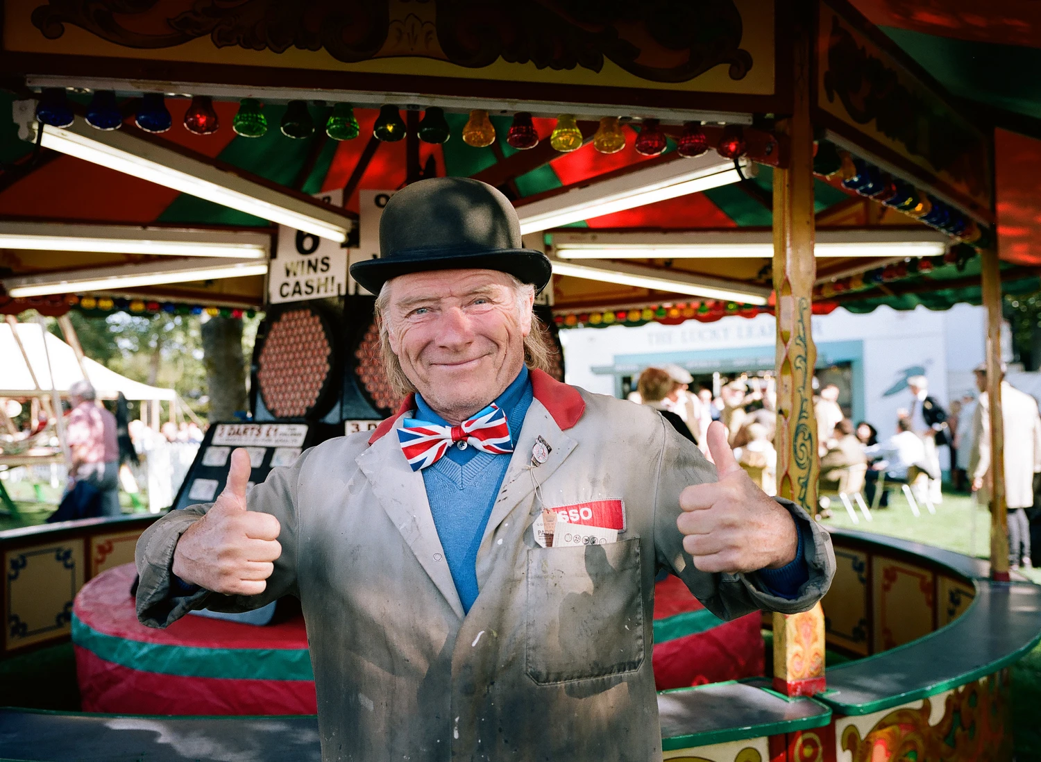 Charles Ockwell shot on Kodak Portra 400 with a Fuji GA645i, by onroadsandcameras