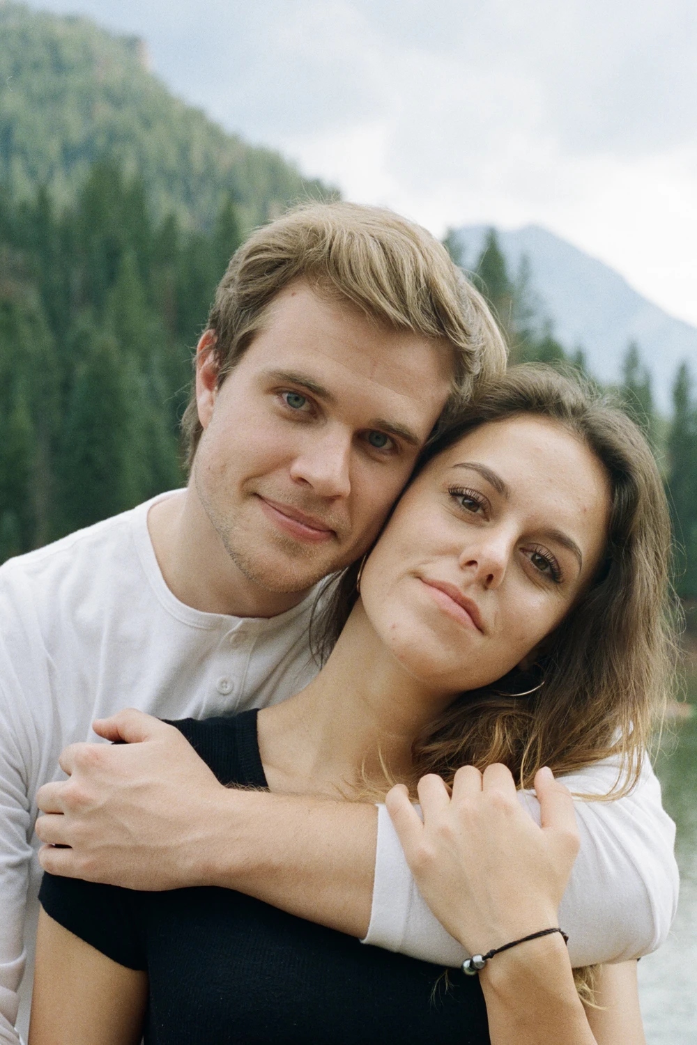 Tanner x Jaleh shot on Kodak Portra 800 with a Pentax SF10, by spacecadetzac