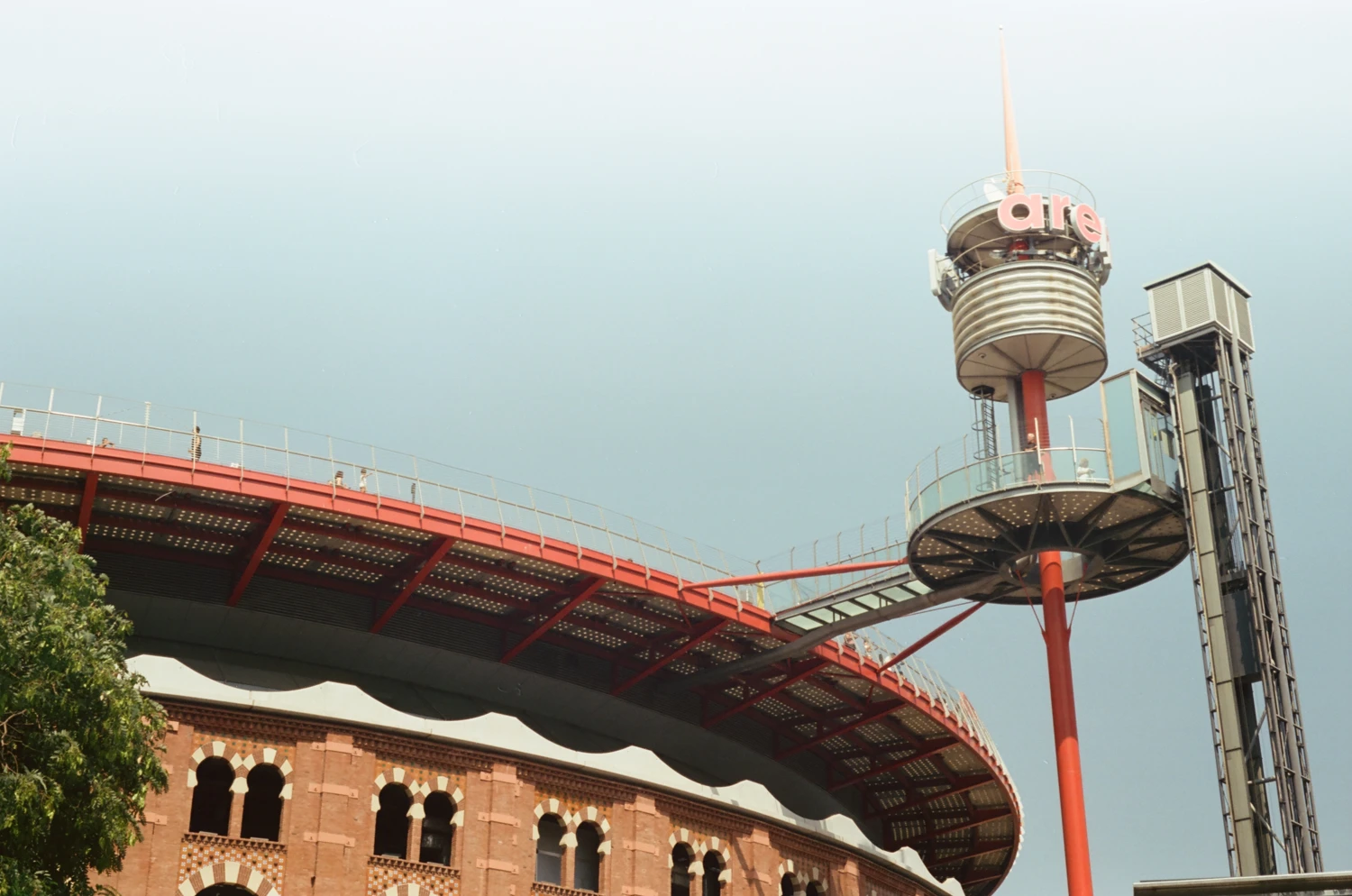 Arenas Mall in Barcelona shot on Kodak Vision 3 50D with a Ihagee Exa 1a, by Gost