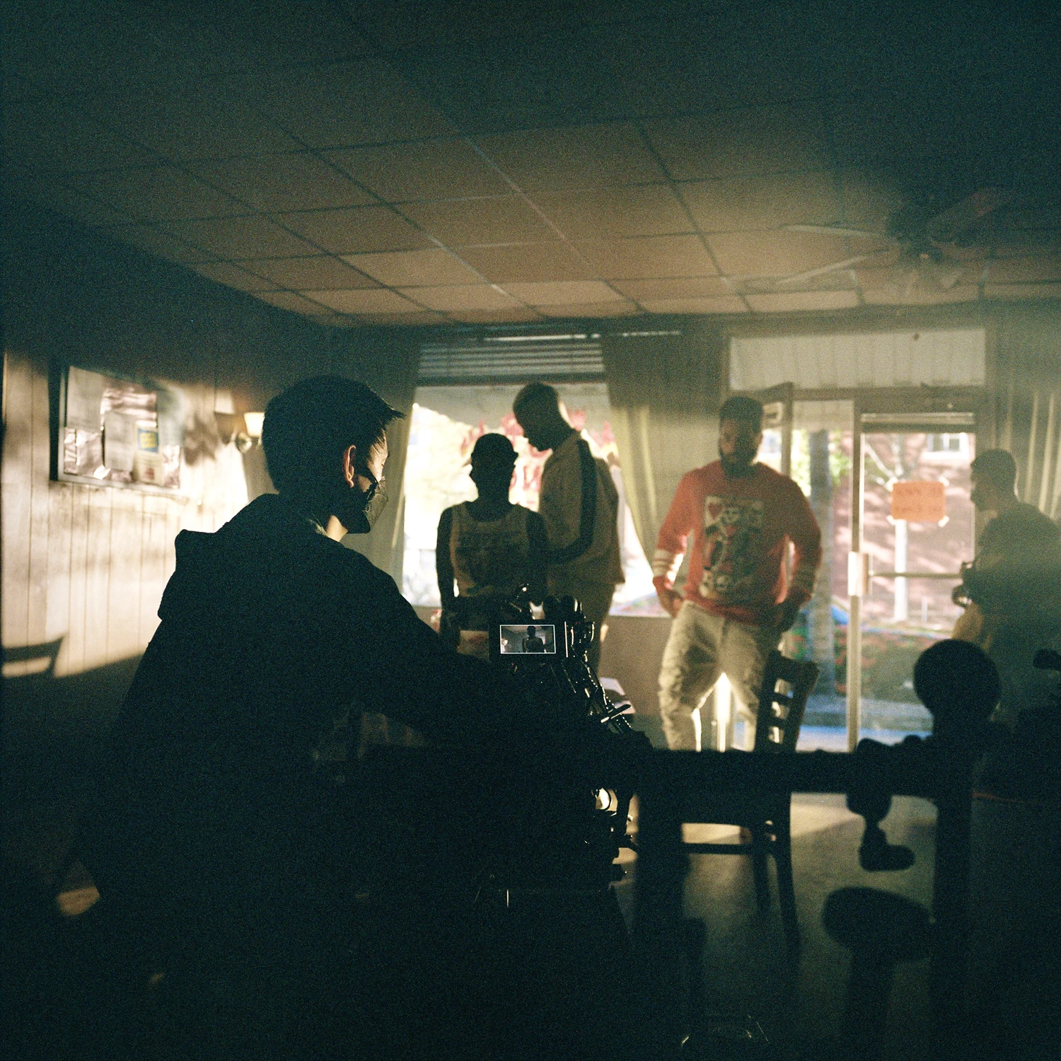 Finding the Shot, Finding His Light shot on Kodak Portra 400 with a Fuji GF670W, by Richard Vialet, ASC