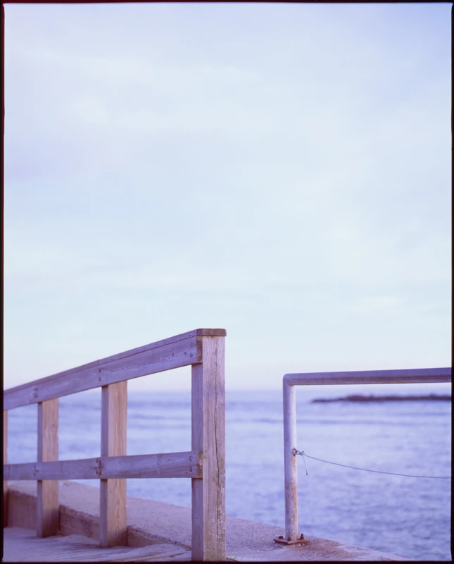Evening on the Shore shot on Fujifilm Provia 400X with a Mamiya RZ67 Pro I, by Ryan I
