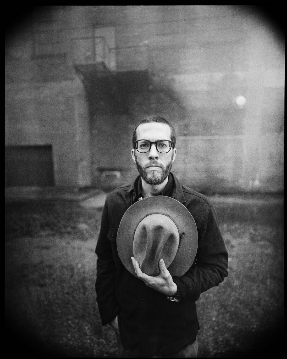 Rob shot on Ilford HP5 Plus 400 with a WillTravel 8x10, by Cary Norton