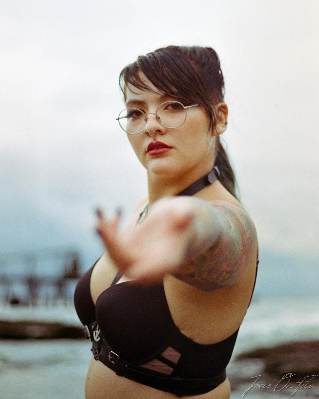 Take my hand... shot on Kodak Gold 200 with a Ricoh KR-10M, by Josie On Film