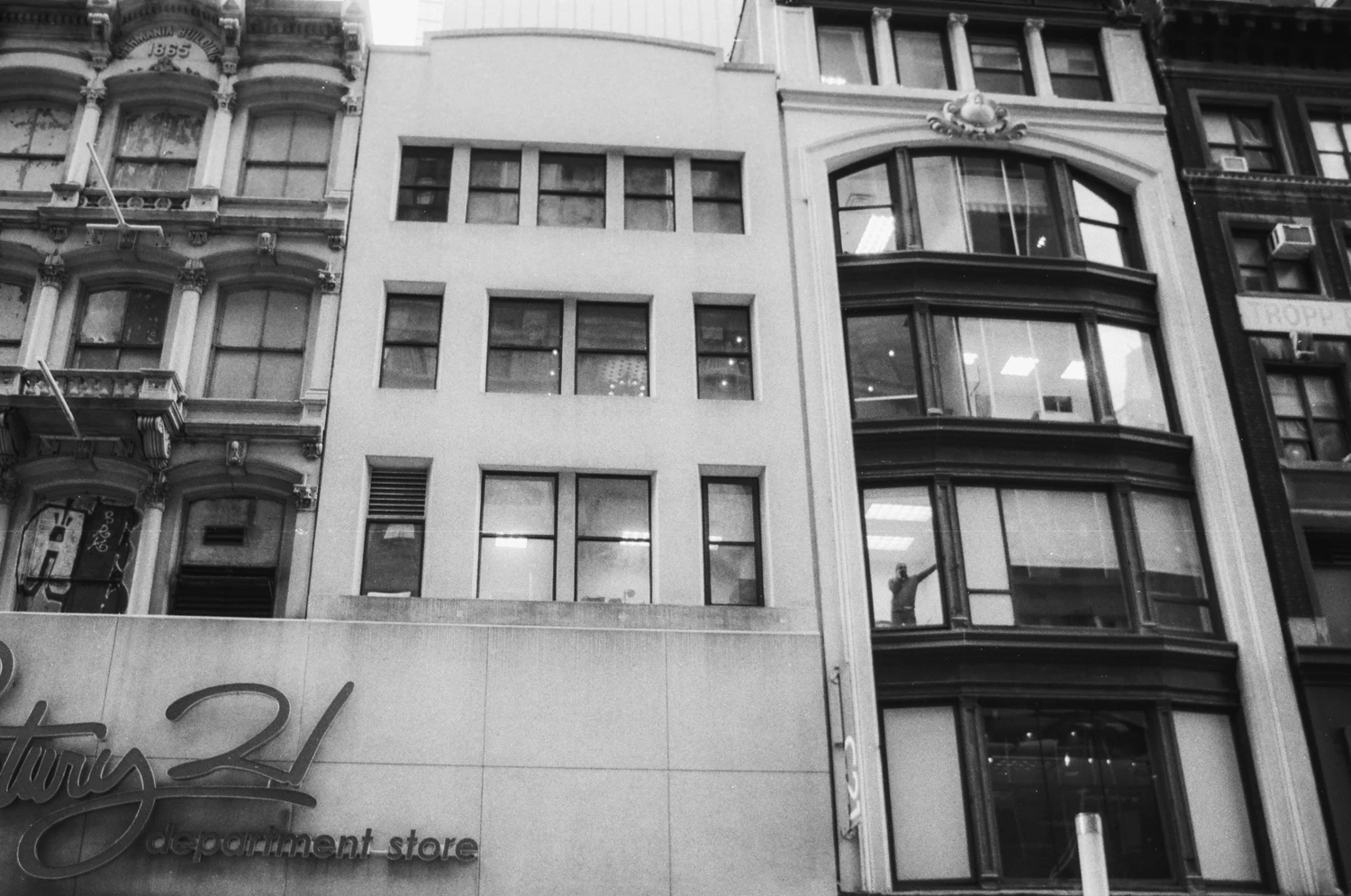 Working for a Living shot on Kodak T-Max 100 with a Canon AE-1, developed at pink folder film house, by Michael Trimboli