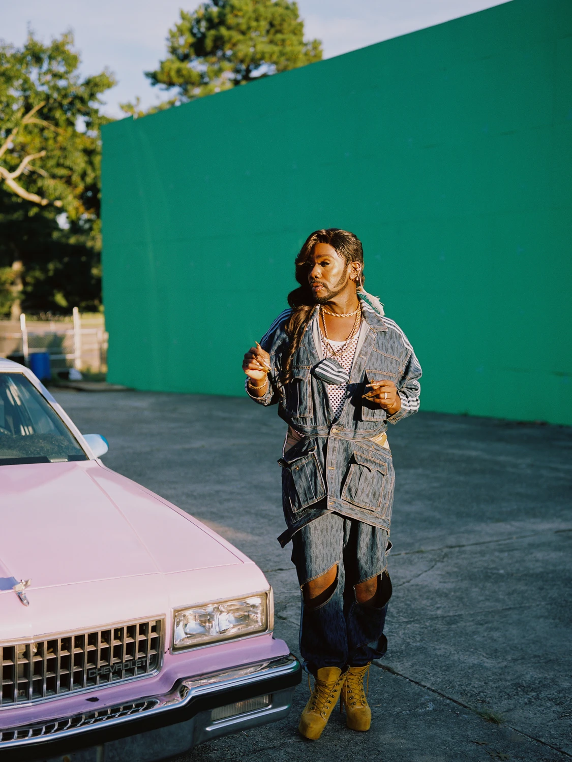 The Fabulous Uncle Clifford shot on Kodak Portra 160 with a Fuji GW680III, developed at The Photo Spot, by Richard Vialet, ASC