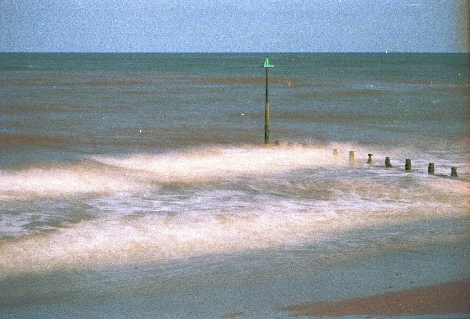 1st long exposure shot on Kodak UltraMax 400 with a Canon EOS Rebel XS, by Mikey M