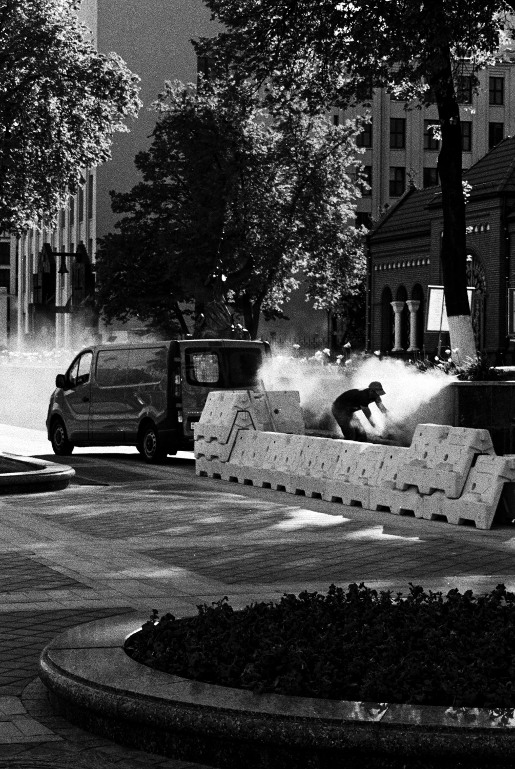 Film photo shot on Rollei Superpan 200 with a Canon Prima Zoom Shot, by Jan Aniskovich
