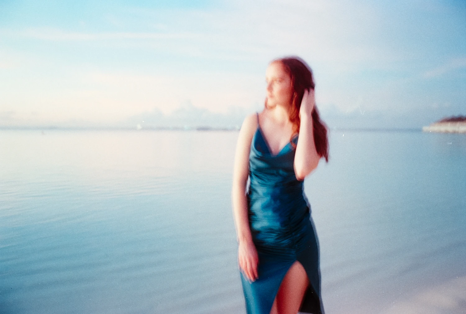 Beach Walk shot on Silberra Pan50 with a Nikon FM, by sinistierra
