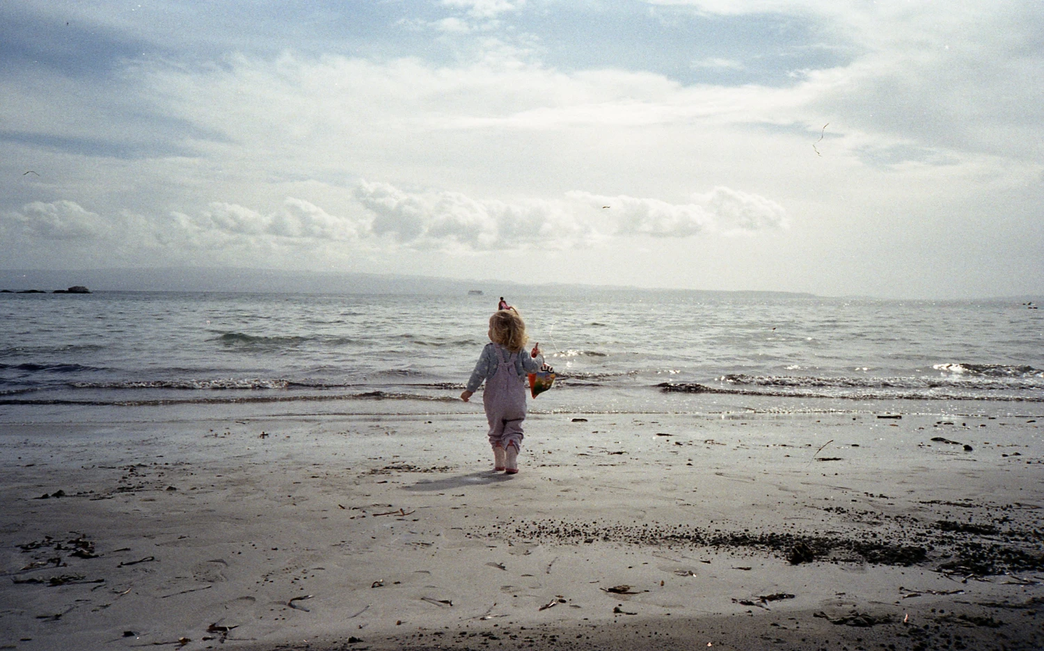 into the sea shot on Kodak ColorPlus 200 with a Yashica T3 Super, developed at Home / Self-Developed, by pavo