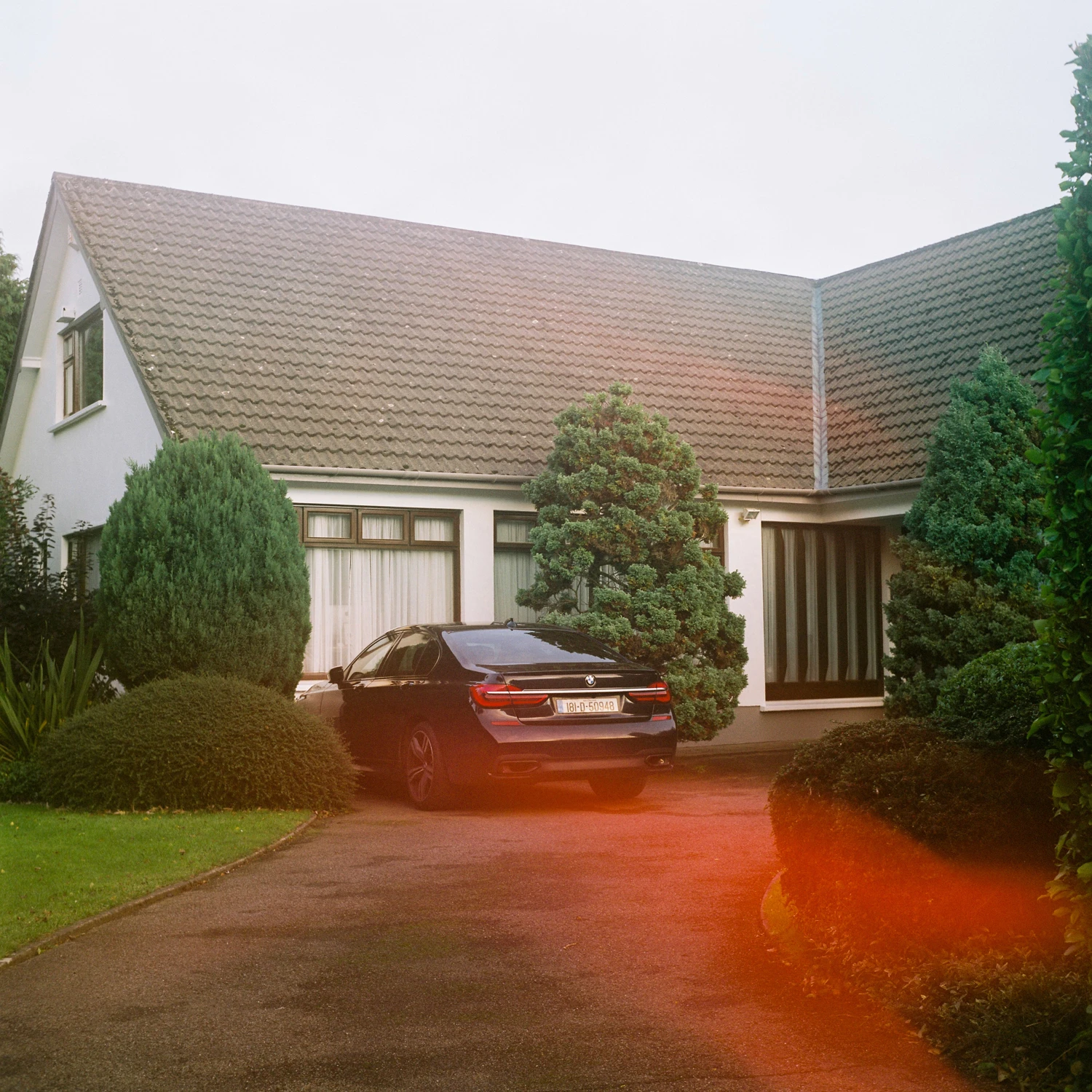 Goatstown Light Leaks shot on Fujifilm Superia Reala 100 with a Yashica Mat 124, by Marc Argentique