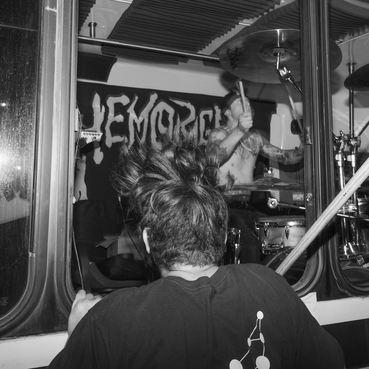 Headbanging shot on Film Photography Project X2 Eastman Double-X 200 with a Nikon F4, by Adam Purvis