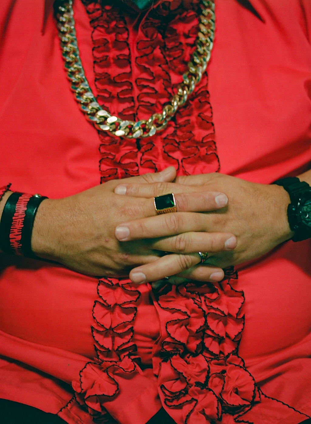 ROJO shot on Kodak Portra 400 with a Pentax 645N2, by Cat